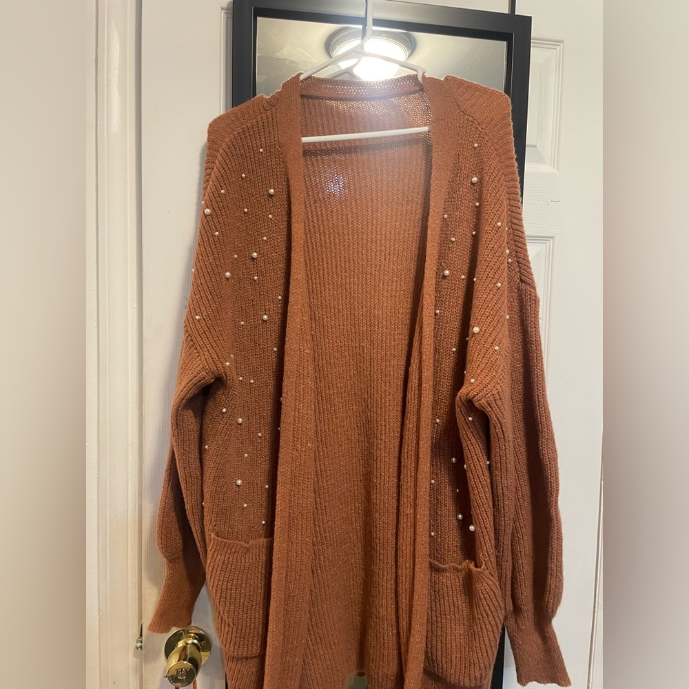 Tan sweater